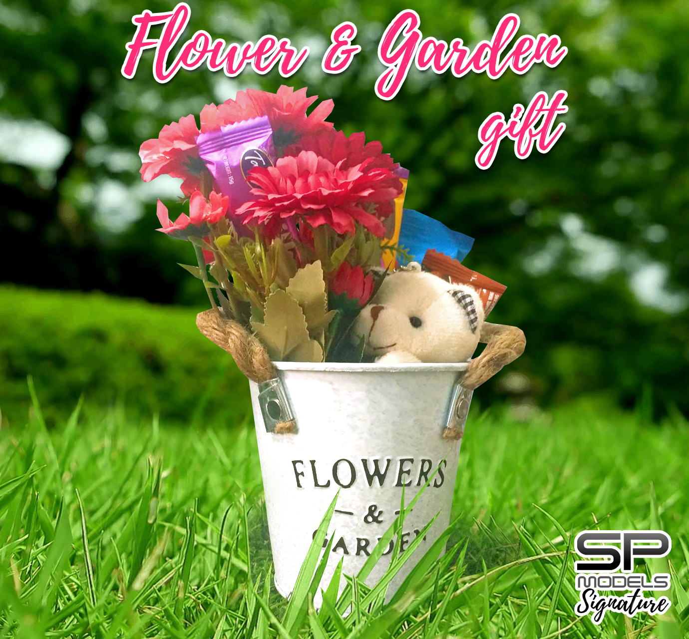 Flower & Garden Gift Bucket